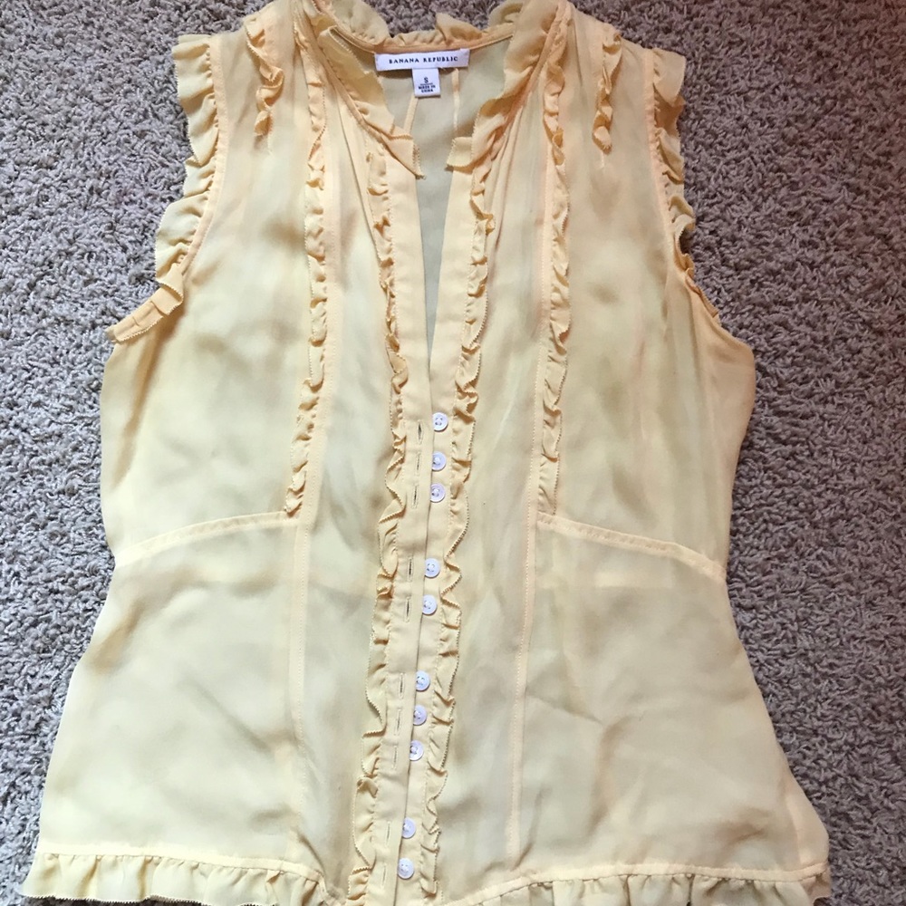 Banana republic silk blouse.